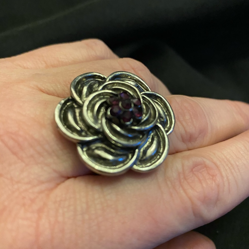 Bundle Item - One Size Flower Ring - Picture 2 of 6